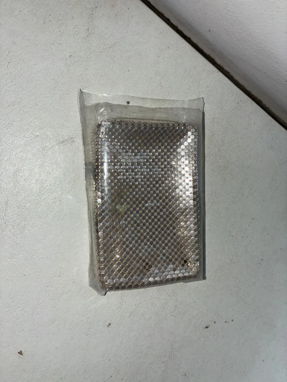 Whiting & Davis Silver Mesh cigarette Case